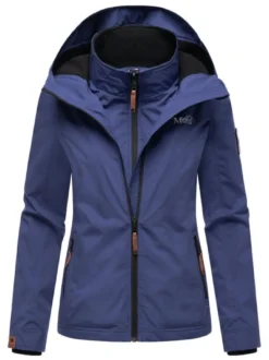 Marikoo Damen Übergangsjacke - Erdbeere in lila
