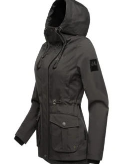 Marikoo Damen Übergangsjacke - Babetaa Prc in anthrazit