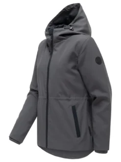 Marikoo Damen Funktionsjacke - Katzilein 16 in anthrazit
