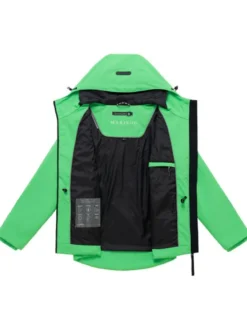 Marikoo Damen Funktionsjacke - Katzilein 16 in grün