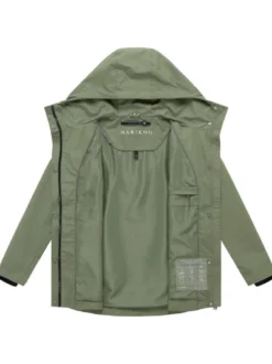 Marikoo Damen Outdoorjacke - Bonbonparty 16 in oliv
