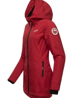 Marikoo Damen Outdoorjacke - Honigbeere in rot