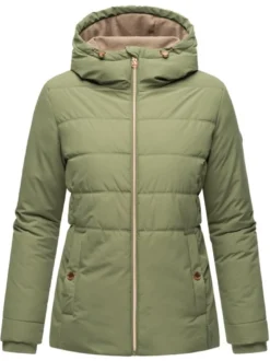 Marikoo Damen Steppjacke - Alemee 16 in oliv