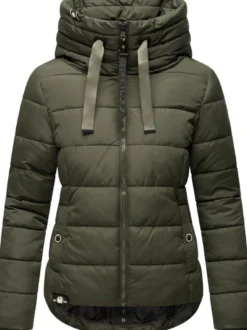 Marikoo Damen Steppjacke - Amayaa-1 in oliv