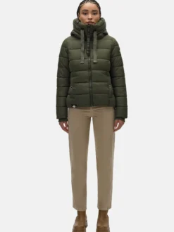 Marikoo Damen Steppjacke - Amayaa-1 in oliv