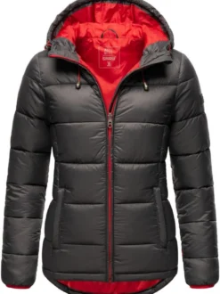 Marikoo Damen Steppjacke - Leandraa in anthrazit