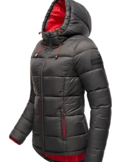Marikoo Damen Steppjacke - Leandraa in anthrazit