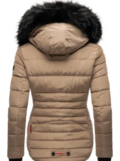 Marikoo Damen Steppjacke - Lotusblüte in camel