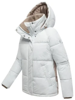 Marikoo Damen Steppjacke - Omariaa 16 in hellblau