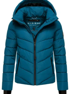 Marikoo Damen Steppjacke - Samuiaa XVI in petrol