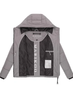 Marikoo Damen Steppjacke - Shimoaa XVI in grau