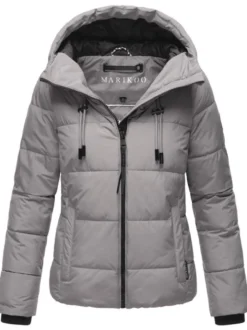 Marikoo Damen Steppjacke - Shimoaa XVI in grau