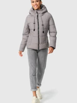Marikoo Damen Steppjacke - Shimoaa XVI in grau