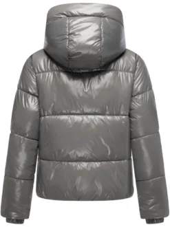Marikoo Damen Steppjacke - Skyraa 16 in grau
