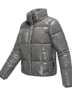 Marikoo Damen Steppjacke - Skyraa 16 in grau