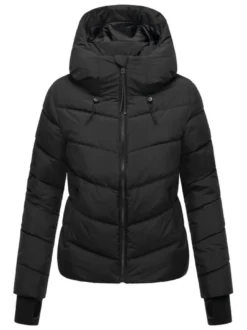 Marikoo Damen Steppjacke - Yukanii XVI in schwarz