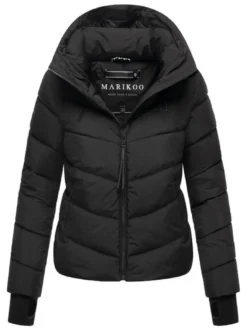 Marikoo Damen Steppjacke - Yukanii XVI in schwarz