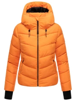 Marikoo Damen Steppjacke - Yukanii XVI in orange