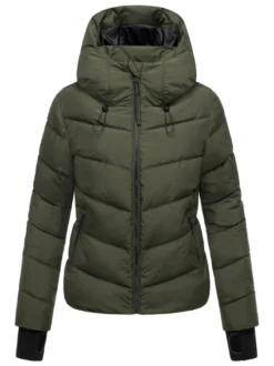 Marikoo Damen Steppjacke - Yukanii XVI in oliv