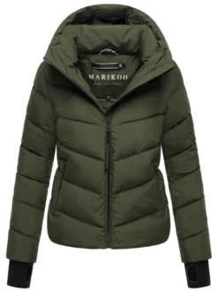 Marikoo Damen Steppjacke - Yukanii XVI in oliv