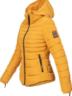 Marikoo Damen Winterjacke - Amber in gelb