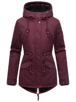 Marikoo Damen Winterjacke - Manolya in bordeaux