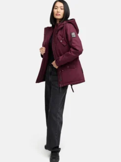 Marikoo Damen Winterjacke - Manolya in bordeaux
