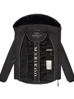 Marikoo Damen Winterjacke - Morinaa XVI in schwarz