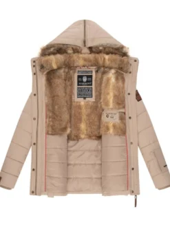 Marikoo Damen Winterjacke - Nekoo in beige