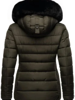 Marikoo Damen Winterjacke - Qesraa in anthrazit