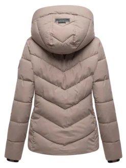 Marikoo Damen Winterjacke - Sahnemausii in taupe