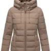 Marikoo Damen Winterjacke - Tayenaa 16 in taupe