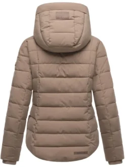 Marikoo Damen Winterjacke - Tayenaa 16 in taupe