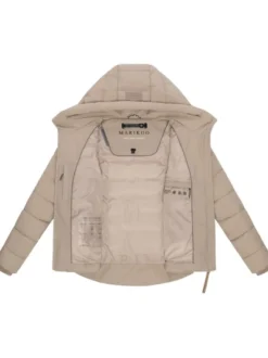 Marikoo Damen Winterjacke - Tayenaa 16 in beige
