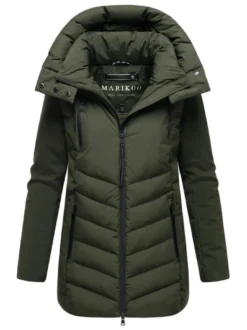Marikoo Damen Winterjacke - Tivaa XVI in oliv
