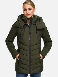 Marikoo Damen Winterjacke - Tivaa XVI in oliv