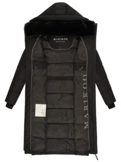 Marikoo Damen Winterjacke - Zuraraa XVI in schwarz