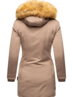 Marikoo Damen Wintermantel - Karmaa in taupe
