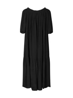 Masai Damen Sommerkleid in schwarz - Länge: lang