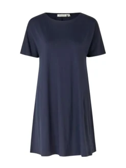 Masai Damen Tunika in marine - Ausschnitt: Rundhals