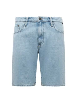 Mavi Herren Jeansshorts - Lucas in bleached