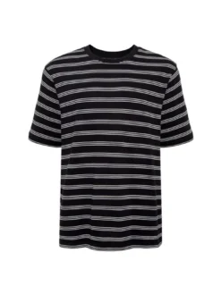 Mavi Herren T-Shirt in schwarz weiß - Ärmel: kurzarm