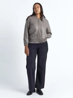 Maze Damen Lederblouson in braun