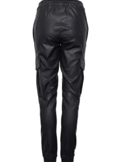 Maze Damen Lederhose in schwarz