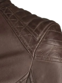 Maze Damen Lederjacke in braun