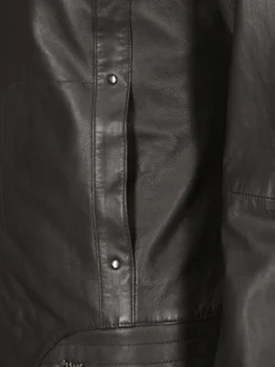 Maze Damen Lederjacke in schwarz
