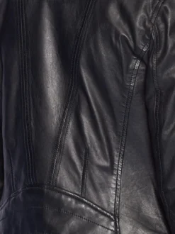 Maze Damen Lederjacke in schwarz