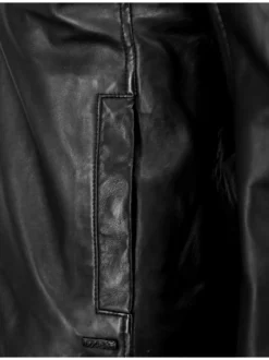 Maze Damen Lederjacke in schwarz