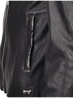 Maze Damen Lederjacke in schwarz