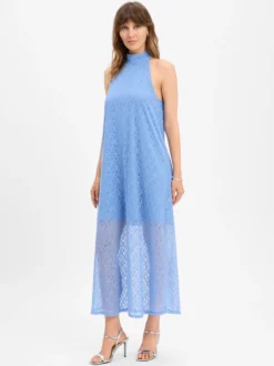 mbyM Damen Spitzenkleid - Zuzeelani-M in hellblau